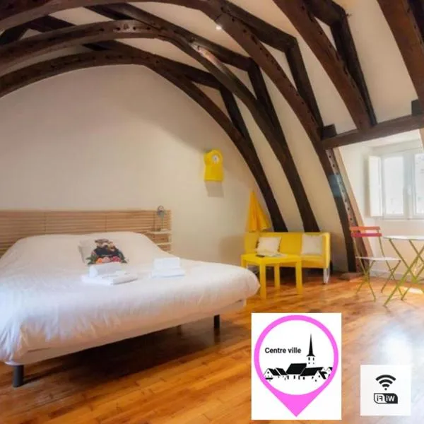 Les Chambres du "Coup de Coeur de Sarlat", hotel v destinaci Sarlat-la-Canéda