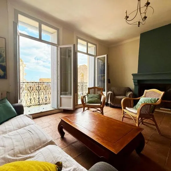 Haussmanien 3 chambres Halles de Sete，塞特港的飯店