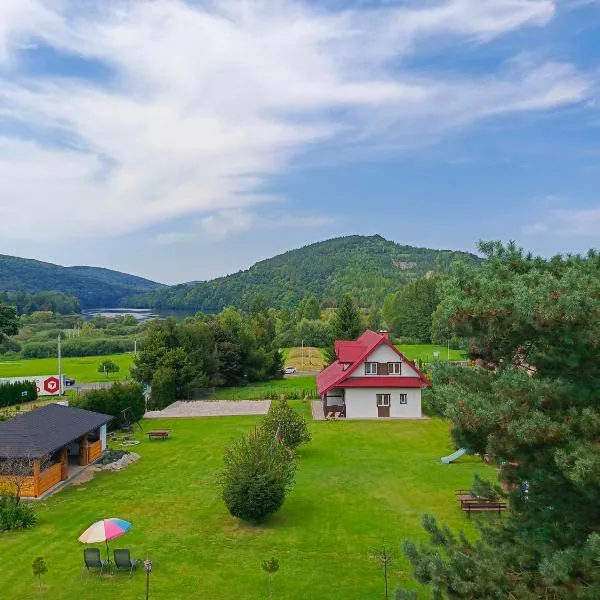 Chata z Kominkiem - Drozdówka Solina- 6-9-2-2-8-1-3-6-3, hotel in Solina