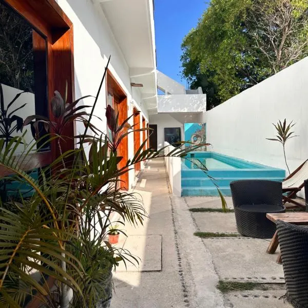 Casa Coral Mahahual - Costa Maya, hotel en Mahahual