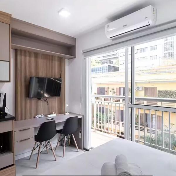 studio av paulista com varanda - Foto 4