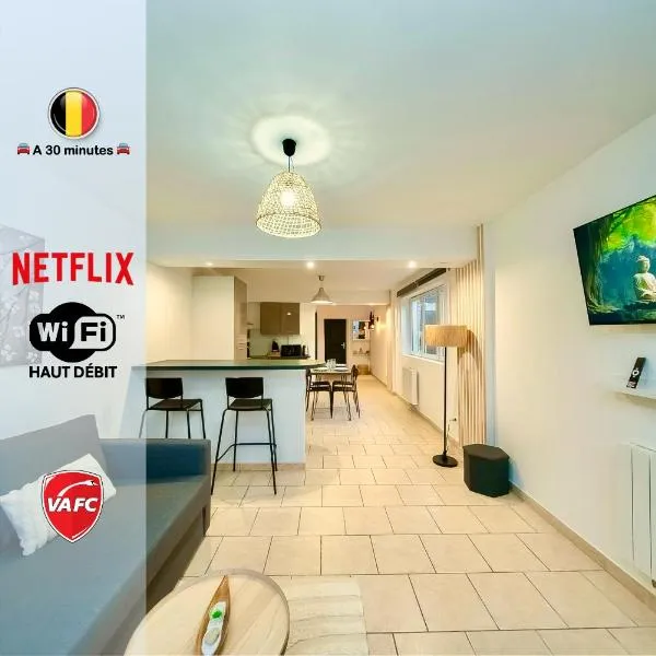 ValenStay - Logement Stade du Hainaut avec jardin, hotel in Valenciennes