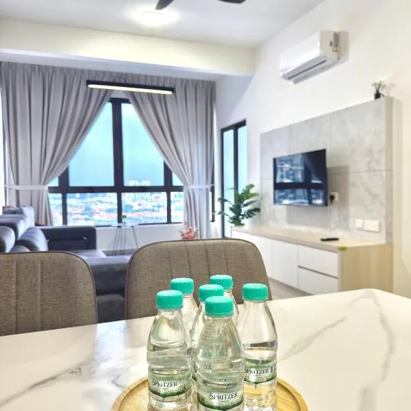 Bali Residence Melaka- Entire Apartment House- Two bedroom- Family Room- Swimming Pool by n stays, hotel v destinaci Melaka