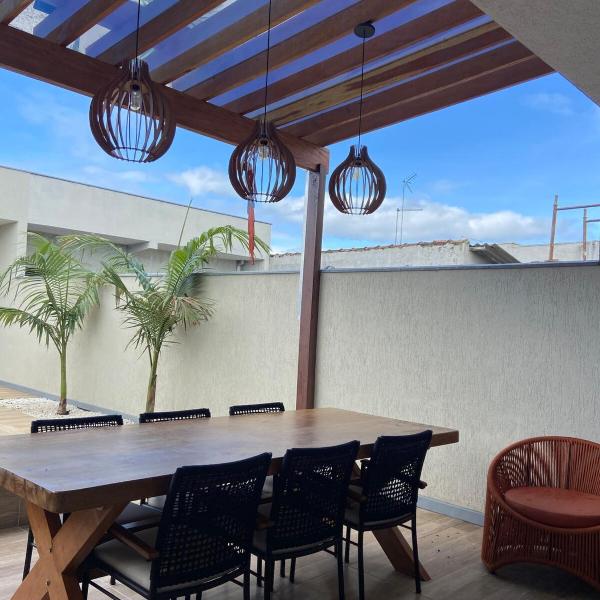 Casa com piscina aquecida a 300m da praia - Foto 5