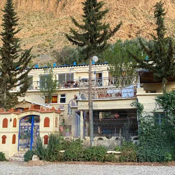 Auberge IMIN TAGHYA, hótel í Akhendachou nʼAït Ouffi