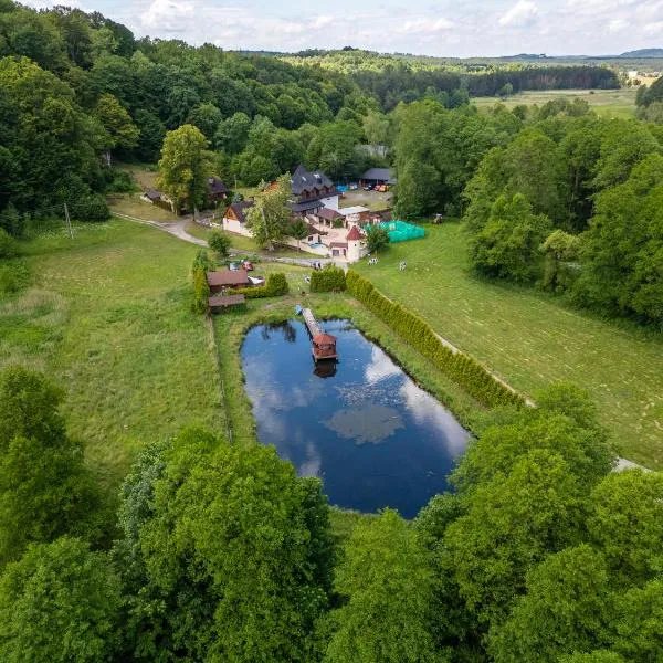Ranczo Czerwony Młyn – hotel w mieście Zdów