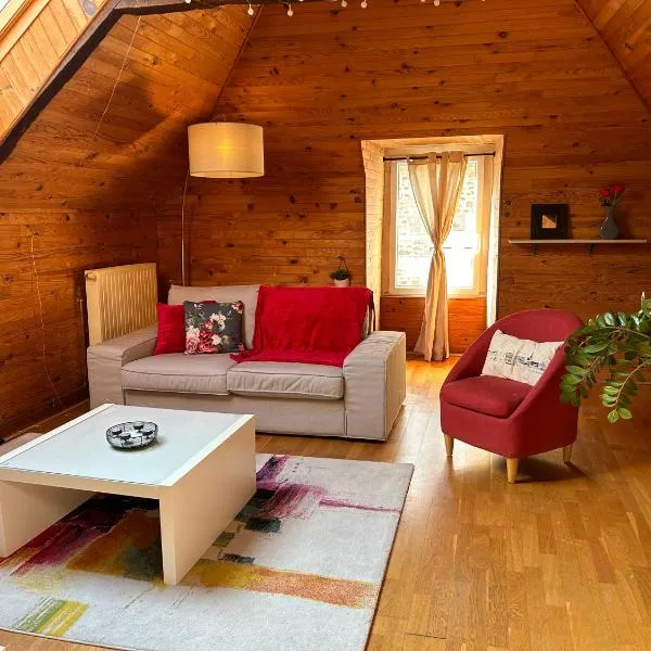 La Cabane de la Rance - appartement 3 personnes, hotel en Lanvallay