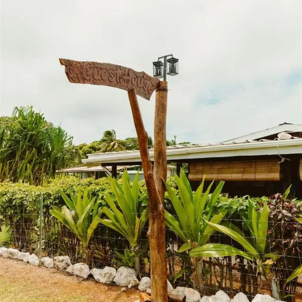 Atiu Guest House - Are Manuiri, hotell i Areora