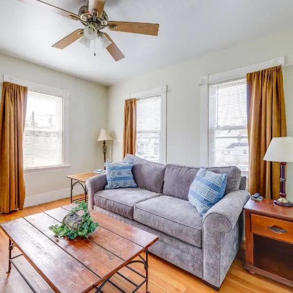 1/2 Mi to Pier: WFH-Friendly Apt in Maine!, hotel em Old Orchard Beach