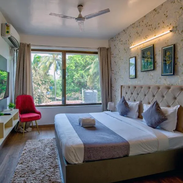 Luxury 3BHK Penthouse Near Candolim, hotel v destinaci Candolim
