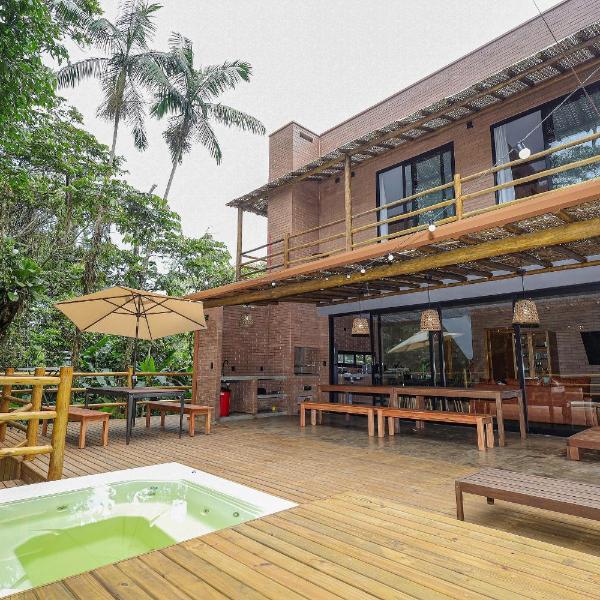 Eco House com Jacuzzi Aquecida