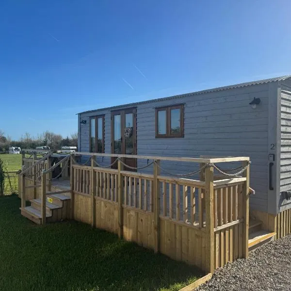 Shepherd hut、ブリクサムのホテル