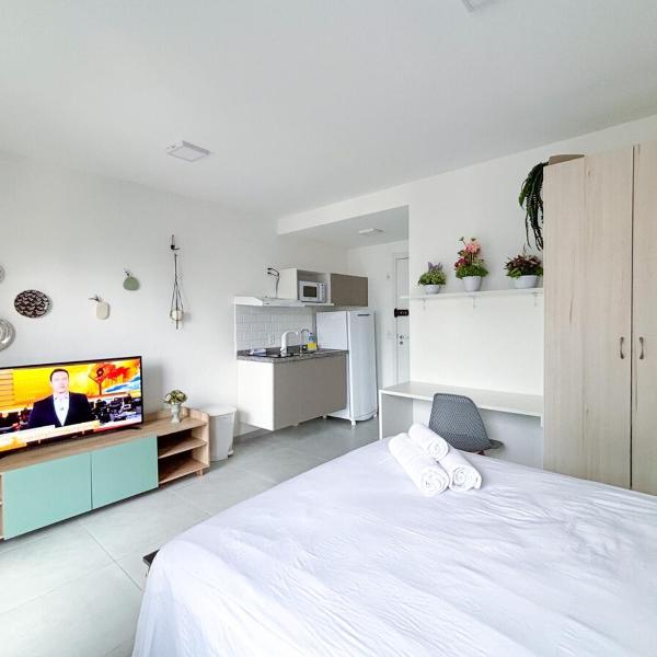 Loft Flora - lindo apartamento na Liberdade - Foto 4