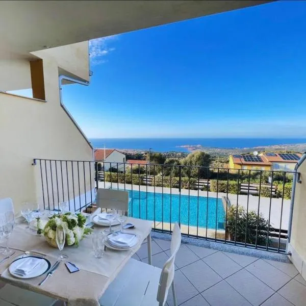 Appartamento vista mare, khách sạn ở Trinità dʼAgultu