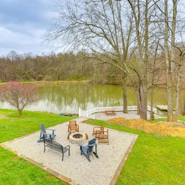 Renovated Logan Home with Pond and Fire Pit, hotel in Logan