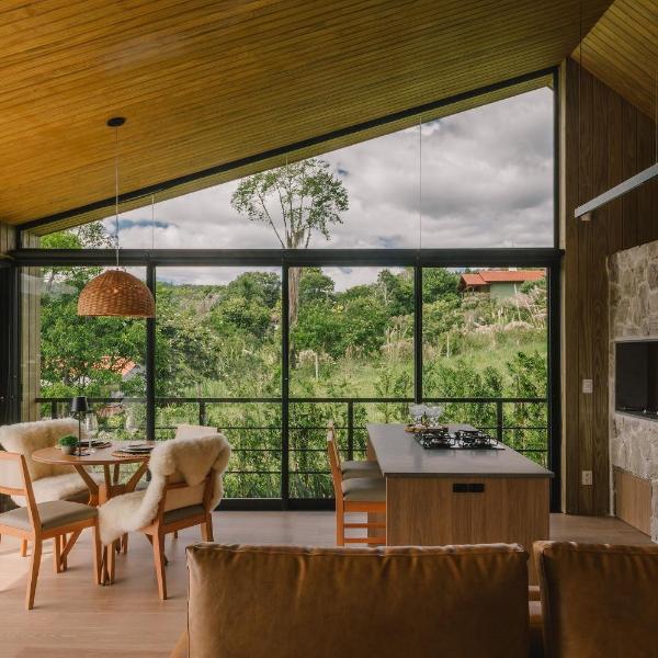 Elegante bangalô de campo 1- Taquaras Huts - Foto 4