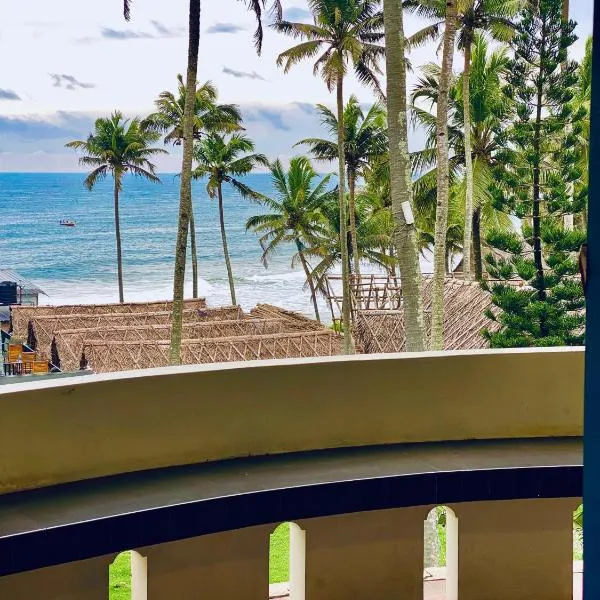 beach view balcony resort by hello varkala, hotel in Varkala