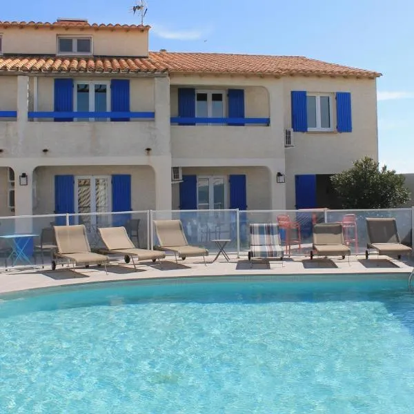 Hotel Le Bleu Marine, hotel v destinácii Saintes-Maries-de-la-Mer