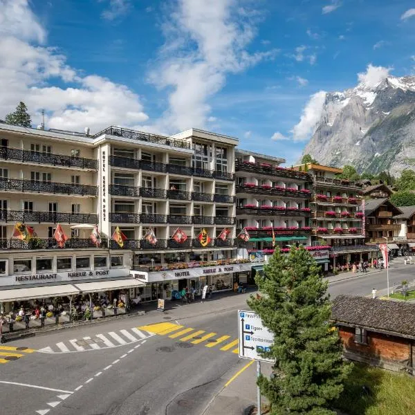Hotel Kreuz & Post Grindelwald، فندق في جريندلفالد