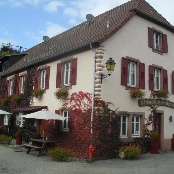Hôtel du Haut Koenigsbourg- entre vignes et château, hôtel à Thannenkirch