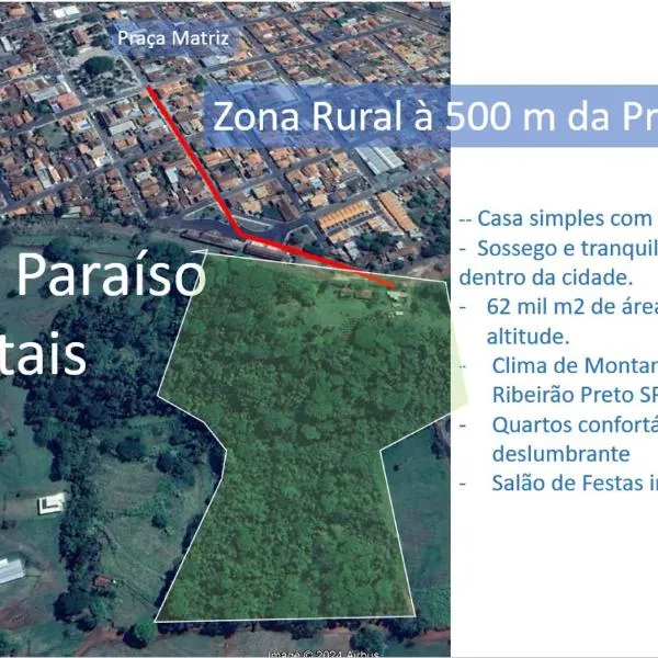 Chácara Paraíso dos Cristais, hotel u gradu Altinopolis