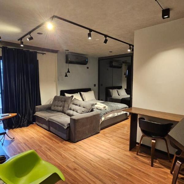 Flat Hotel Proximo metro Moema SP uh76 - Foto 2