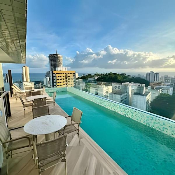 Studio na Barra · Piscina Rooftop · Farol 10min - Foto 4