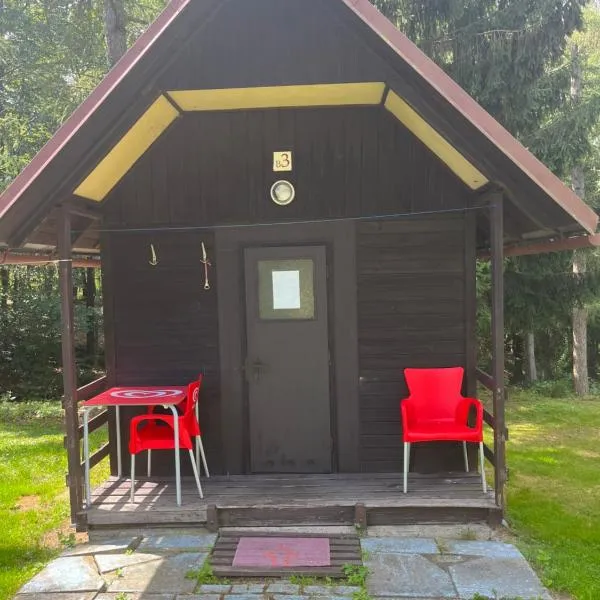 Kemp a Loděnice Podolsko - Chatka pro 3 osoby, hotel v destinaci Podolí