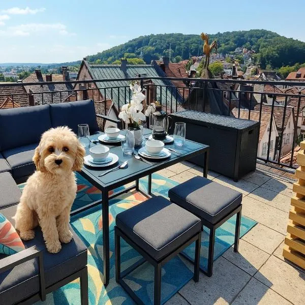 ELApart by Homely Stay - Moderne Apartments direkt im Stadtzentrum mit Self-Check-in, hotel in Bad Kissingen