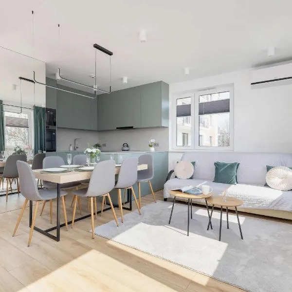 Nowoczesny Rodzinny Apartament z Klimatyzacją i Parkingiem w Krakowie by Renters Prestige, hotel v Krakovu