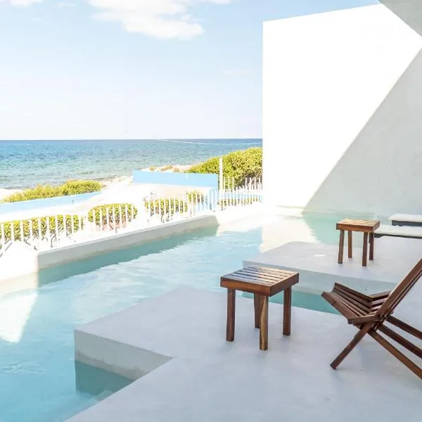 Villa Saadhu with Fantastic Oceanview, hotel di Isla Mujeres