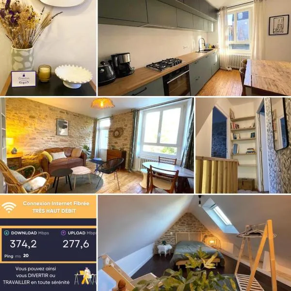 Ty Kerf' proche centre, cosy – hotel w mieście Quimper