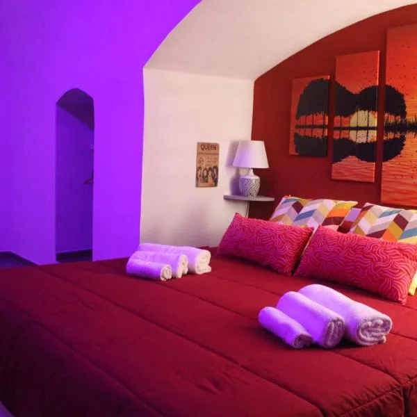 Le Segrete del pozzo 80's Room, hotel Capursóban