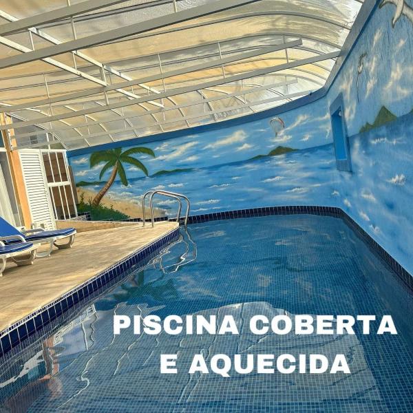 Hotel Costa Balena, Conforto e Piscina aquecida e coberta a 100m da Praia da Enseada
