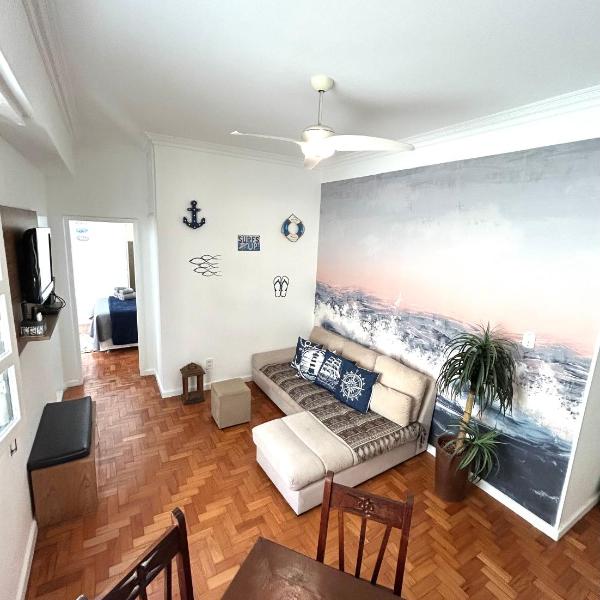 RioSouth apartaments - Quase Pe Na Areia! Quarto e Sala ESTILOSO e PRIVATIVO, a 1 min da Praia de Copacabana