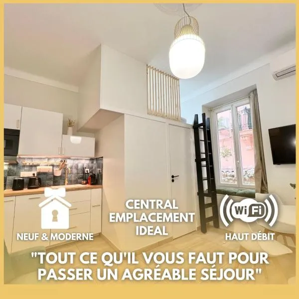 Appartements neuf - Frontière de Monaco - clim - WIFI, hotel v destinaci Cap d'Ail