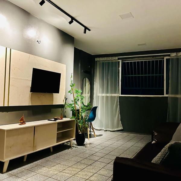 Vista mar, piscina, na praia do futuro, com Ar condicionado e Wi-Fi