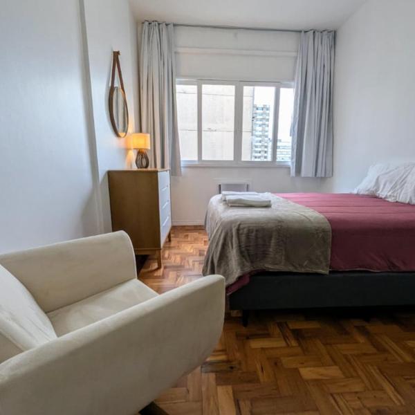 Espaçoso flat in Copacabana