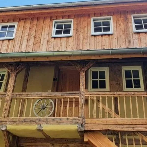 Kleines feines Apartment Am Laubengang, hotell i Mühlhausen