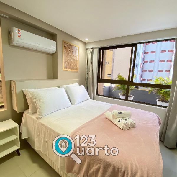 Gold Flat Cabo Branco By 123Quarto Hospedagem - Foto 2