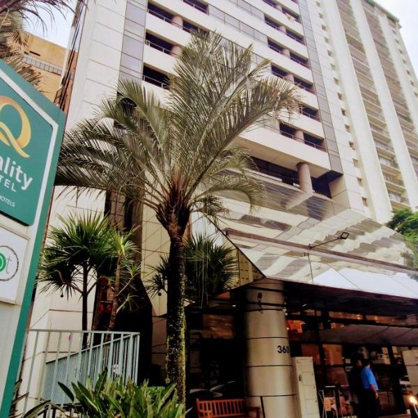 Flat Hotel Jardins Varanda Quali Espaçoso Wi-Fi e Garagem - Foto 4