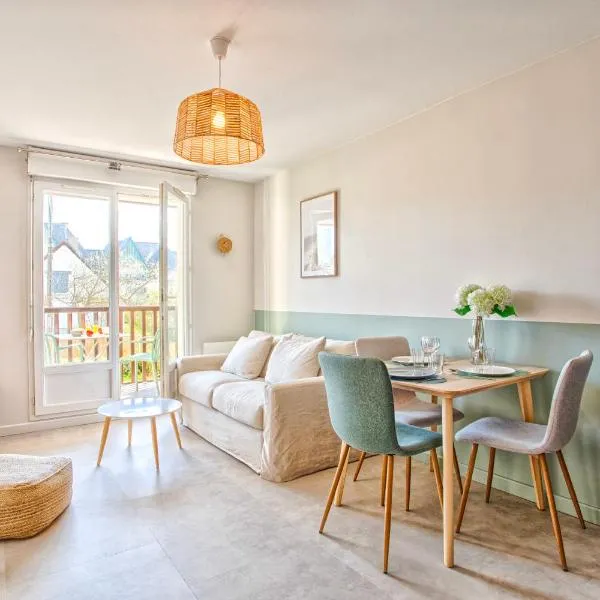 Appt cosy Cabourg 2 min plage 5 min thalasso, hotel u gradu Kabur