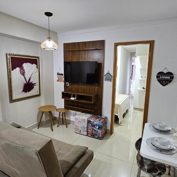 Flat lindissimo ao lado Shop Flamboyant apto 102