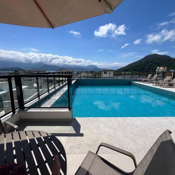 Studio de 44m2 no Tenório com piscina aquecida