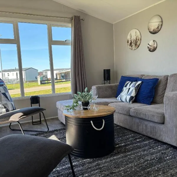 Traumlage neues Ferienhaus Nr45 Meerblick und Meerlage, eingezäunt uWindfang, hotel em Westerland