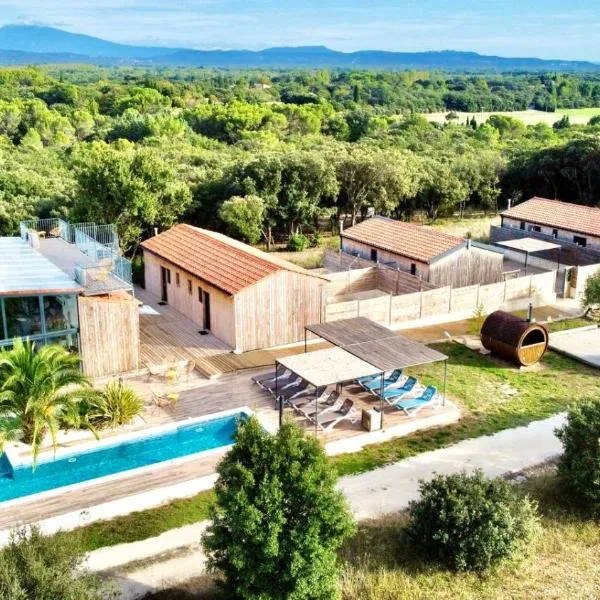 NUIKI Lodges - Gites, отель в городе Montségur-sur-Lauzon