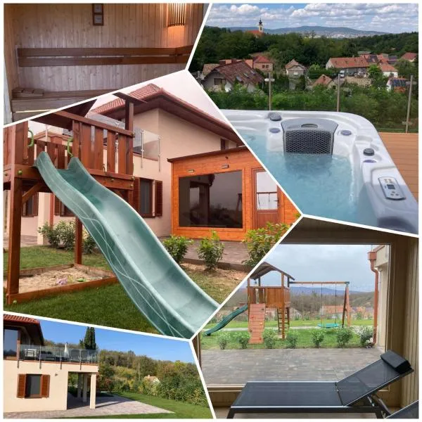 Lila akác vendégház, hotel v destinaci Keszü