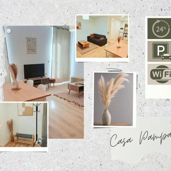 Casa Pampa 4 pers Parking check-in 24sur24 wifi, hôtel à Clermont-Ferrand