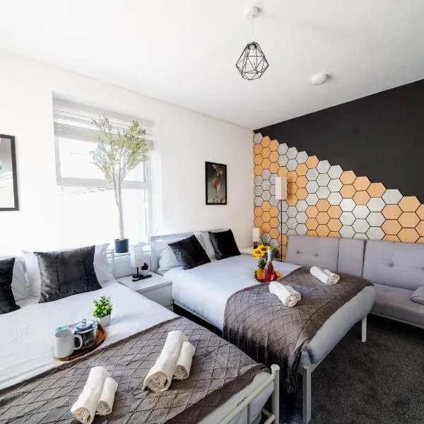 Open Mind Property - Cozy Flat with 2 Double Beds, hotel Bognor Regisben