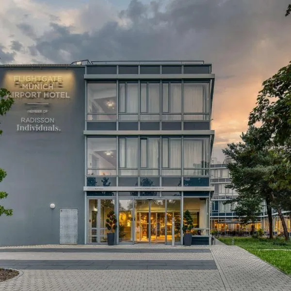 Flightgate Munich Airport Hotel, a member of Radisson Individuals, hotel v destinaci Hallbergmoos